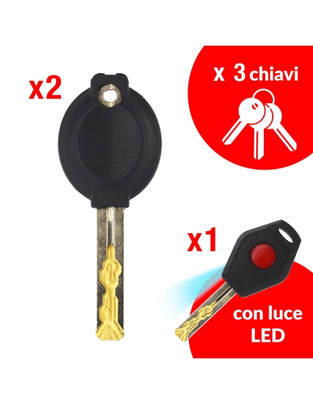 Vista aggiuntiva 4 di Antifurto Zebra a chiave – THIRARD