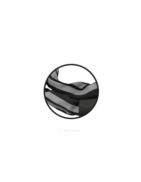 Vista aggiuntiva 3 di Antifurto Biker con catena a maglia quadra 6 mm, lunghezza 0,90 m, combinazione modificabile – THIRARD