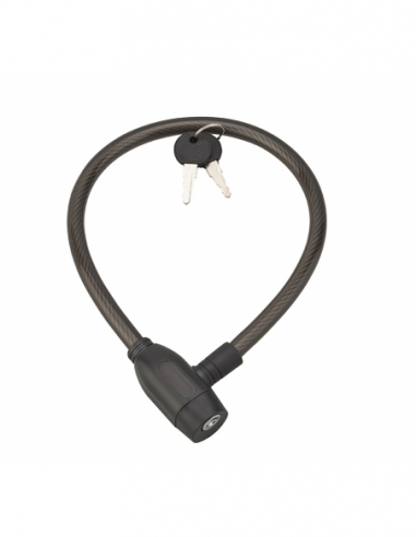 Antifurto a cavo Ø 12 mm, lunghezza 0,60 m, 2 chiavi – THIRARD
