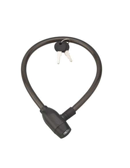 Antifurto a cavo Ø 12 mm, lunghezza 0,60 m, 2 chiavi – THIRARD