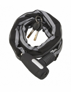 Antifurto Biker con catena a maglia quadra 6 mm, lunghezza 0,90 m – THIRARD