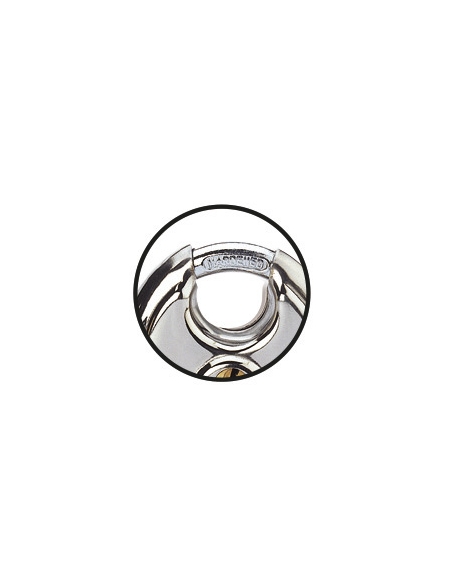 Vista aggiuntiva 3 di Lucchetto ASTRA 70 mm con arco in acciaio inox, 2 chiavi – THIRARD