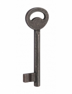 Chiave n. 7 per serrature patent 110/S e 130/S, finitura bronzo – THIRARD