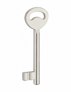 Chiave n. 8 per serrature patent 110/S e 130/S, finitura nichel – THIRARD