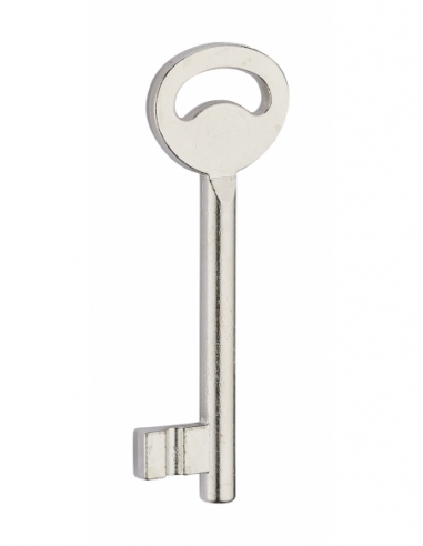 Chiave n. 8 per serrature patent 110/S e 130/S, finitura nichel – THIRARD