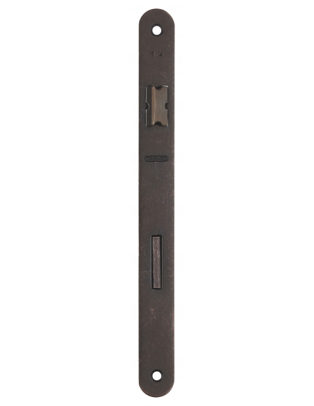 Serratura patent versione BR, asse 45 mm, interasse 90 mm, frontale bronzo, 1 chiave – THIRARD