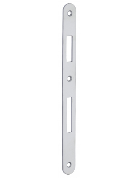 Serratura patent versione BR, asse 40 mm, interasse 90 mm, frontale cromato opaco, 1 chiave – THIRARD
