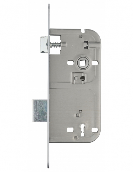 Vista aggiuntiva 3 di Serratura patent versione BR, asse 50 mm, interasse 90 mm, frontale cromato opaco, 1 chiave – THIRARD