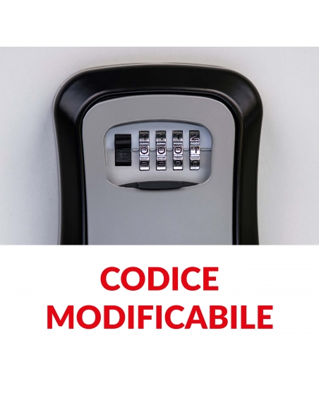 Cassetta portachiavi murale a combinazione, 4 cifre – THIRARD