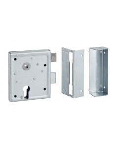 Serratura da applicare ALSACE per cilindro europeo 110 x 70 mm, asse 60 mm, destra – THIRARD