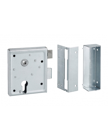 Serratura da applicare ALSACE per cilindro europeo 110 x 70 mm, asse 60 mm, destra – THIRARD