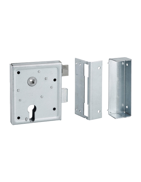 Serratura da applicare ALSACE per cilindro europeo 110 x 70 mm, asse 60 mm, destra – THIRARD