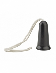 Maniglia singola a corda per porta basculante da garage, nera – THIRARD