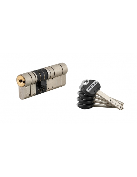 Cilindro europeo FEDERAL 2 32 x 50 mm, 5 chiavi – THIRARD