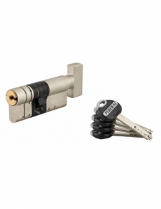 Cilindro europeo FEDERAL 2 con pomolo 32 x 42 mm, 5 chiavi – THIRARD