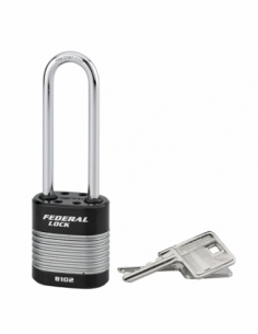 Lucchetto PROTECTOR 44 mm, arco alto, 2 chiavi – THIRARD