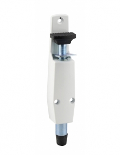 Fermaporta a pedale da montare sulla porta, 180 mm, laccato bianco – THIRARD