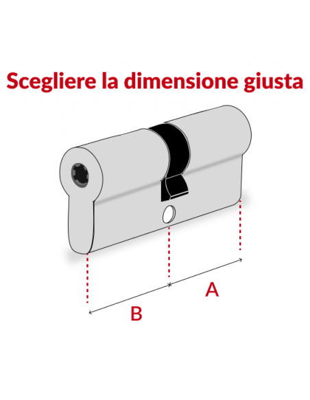 Cilindro europeo Cobra 2+ Evolution, 33 x 33 mm – THIRARD