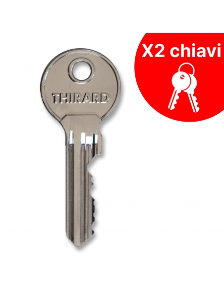 Vista aggiuntiva 4 di Lucchetto MARINOX 50 mm in acciaio inox nautico, 2 chiavi – THIRARD