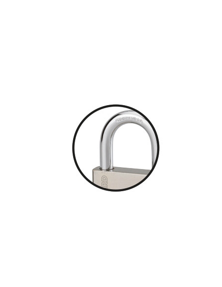 Vista aggiuntiva 3 di Lucchetto QUADRA 50 mm, 4 chiavi reversibili – THIRARD