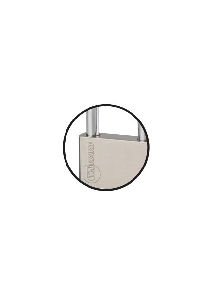 Vista aggiuntiva 4 di Lucchetto QUADRA 50 mm, 4 chiavi reversibili – THIRARD