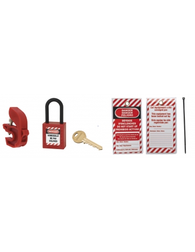 Kit manutenzione elettrica n. 3 per Lockout/Tagout elettrico – THIRARD