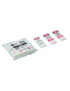 LOTTO DI 50 ETICHETTE PER LUCCETTI IN 3 LINGUE