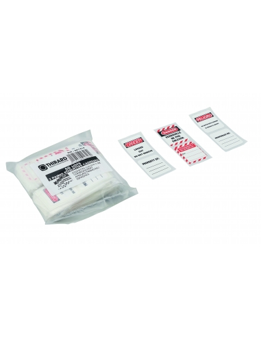 Set di etichette per 50 lucchetti, francese/inglese/spagnolo – THIRARD