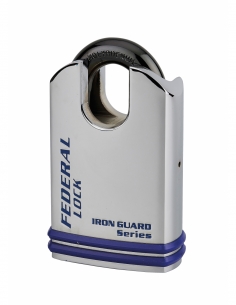 Lucchetto 740P senza cilindro, per cantiere, acciaio cementato – THIRARD