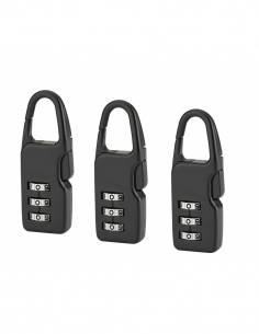 LOTTO 3 LUCCHETTI SWISH COMB MODIF NERO