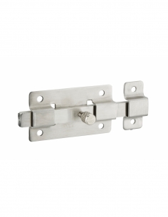 Chiavistello in acciaio inox con catenaccio piatto 75 mm – THIRARD
