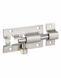 Catenaccio, acciaio inox, chiavistello Ø 6 mm, 27x50 mm - THIRARD