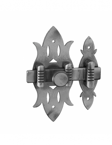 Serratura per mobili Rustica, 40x90 mm, ferro patinato - THIRARD