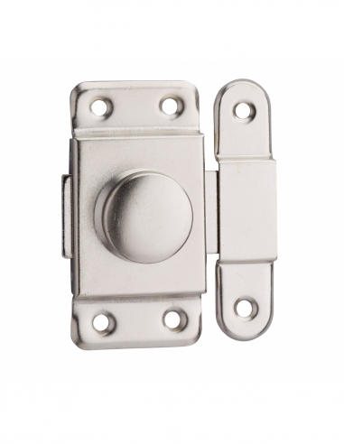 Serratura per ante di mobili, 40 mm, acciaio nichelato - THIRARD