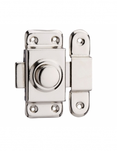 Serratura per ante di mobili, 30 mm, acciaio nichelato - THIRARD