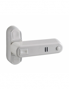 Chiavistello per finestra con allarme, bianco, 1 chiave – THIRARD