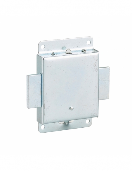 Serratura per mobile da applicare per porta di arredamento, asse 25 mm, 50 x 60 mm, zincata, 1 chiave – THIRARD