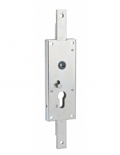 Cassa serratura verticale per cilindro europeo, quadro 7 mm, 2 punti alto/basso – THIRARD