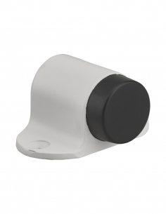 Fermaporta per porta pesante da avvitare, fissaggio a pavimento, bianco – THIRARD