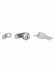 Serratura a camma 17,5 mm con camma piatta e piegata, per spessore da 1 a 13,5 mm – THIRARD