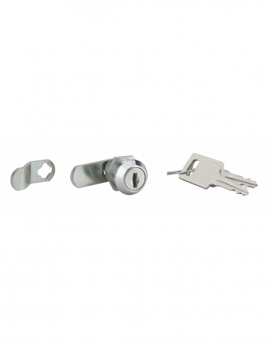 Serratura a camma 17,5 mm con camma piatta e piegata, per spessore da 1 a 13,5 mm – THIRARD