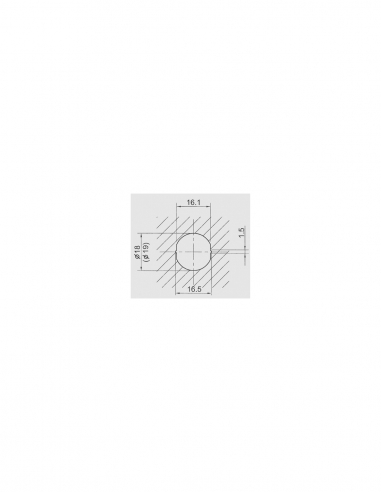 Serratura a camma con camme per cassette postali, spessore max 6 mm – THIRARD
