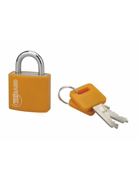 Lucchetto a chiave Maxium Color Arancione, per interno, alluminio, 30 mm, 2 chiavi – THIRARD