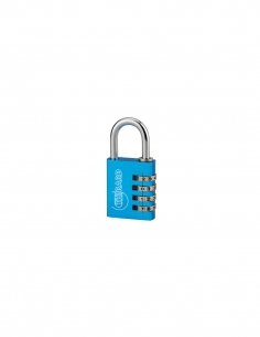 Lucchetto TYPE 1 ALU CODE 40 mm, blu, corpo in alluminio – THIRARD