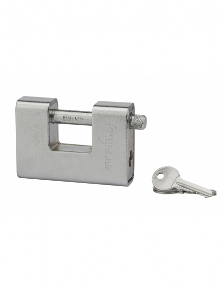 Lucchetto LAND blindato 90 mm, 3 chiavi – THIRARD