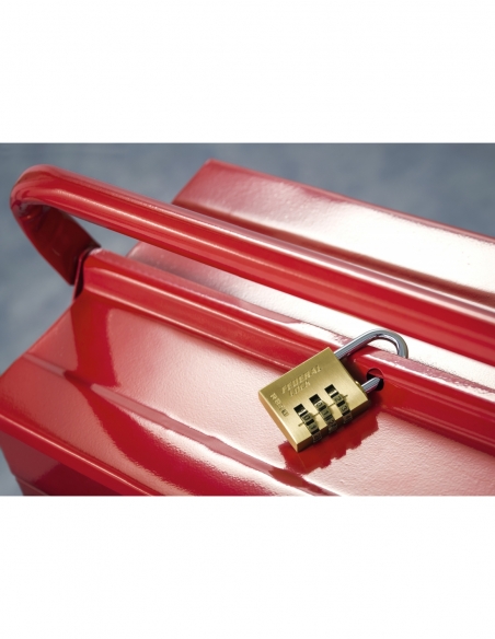 Lucchetto a combinazione RB, ottone, 3 cifre, per interno, arco in acciaio, 30 mm – THIRARD