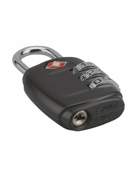Lucchetto a combinazione TSA, 3 cifre, per viaggio, arco in acciaio, 30 mm – THIRARD