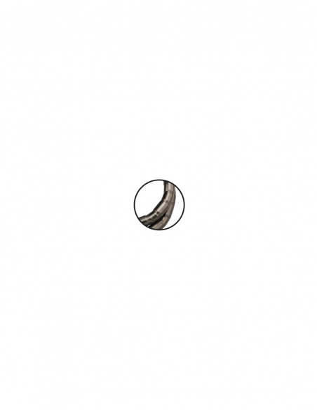 Vista aggiuntiva 1 di Antifurto moto TWISTY con cavo blindato Ø 18 mm, lunghezza 0,85 m – THIRARD