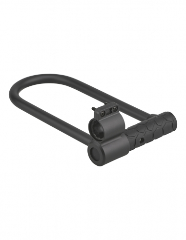 Antifurto a U con arco in acciaio rivestito, Ø 13 mm, larghezza 157 mm, altezza 235 mm - THIRARD