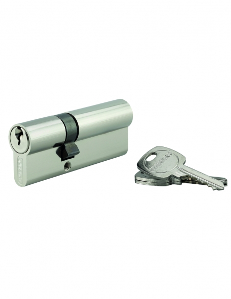Cilindro europeo STD 30 x 45 mm, nichelato, 3 chiavi – THIRARD